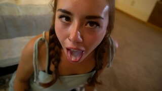 Гарачая і Сэксуальная Падборка Множных Камшотов: Брэнд брэйдс