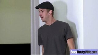 Anodd Gweithredu Tâp Rhyw Gwych Gyda Titw Mawr Gwraig tŷ (aef lelani) vid-23